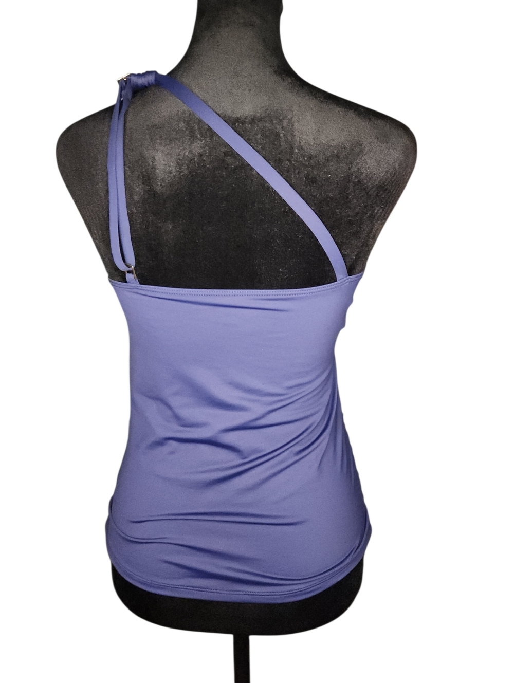 La Blanca Island Goddess One Shoulder Keyhole Tankini Set, Womens 8 - Picture 4 of 10